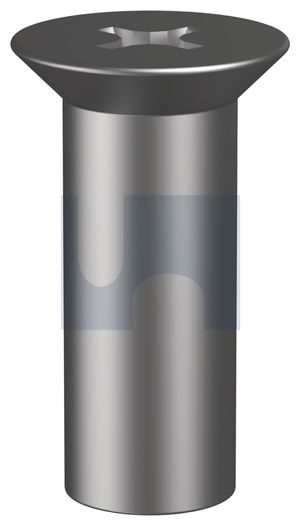 POST HEAD CSK SS316 8MM  